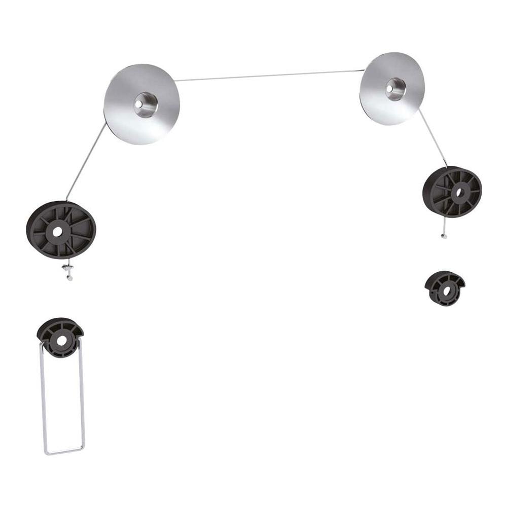 Supporto a Parete Piatto per Monitor TV e LCD Nera 13"- 70 " 23124A - Foto 1