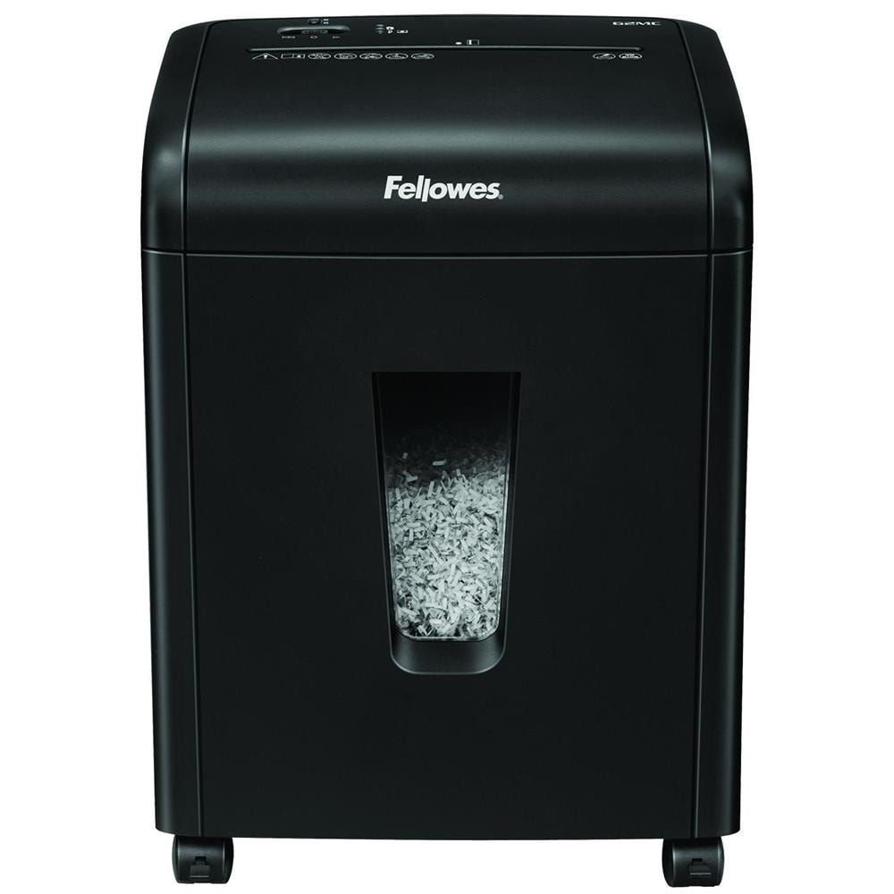 Distruggidocumenti a Microframmenti Microshred 62Mc con Cestino da 19L Capacità di taglio 10 fogli Colore Nero - Foto 1