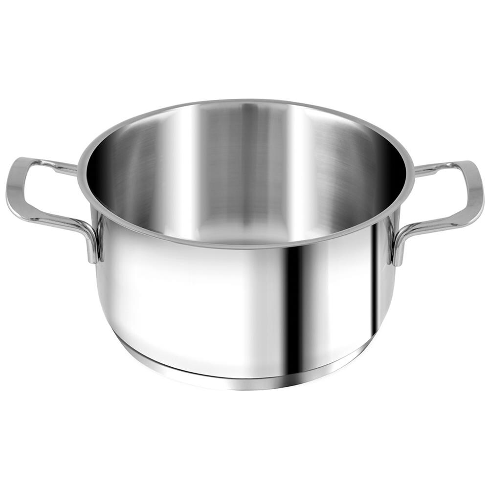 Casseruola Inox Elodie Fondo Induzione 2 Manici 20 Lt 3 - Foto 1