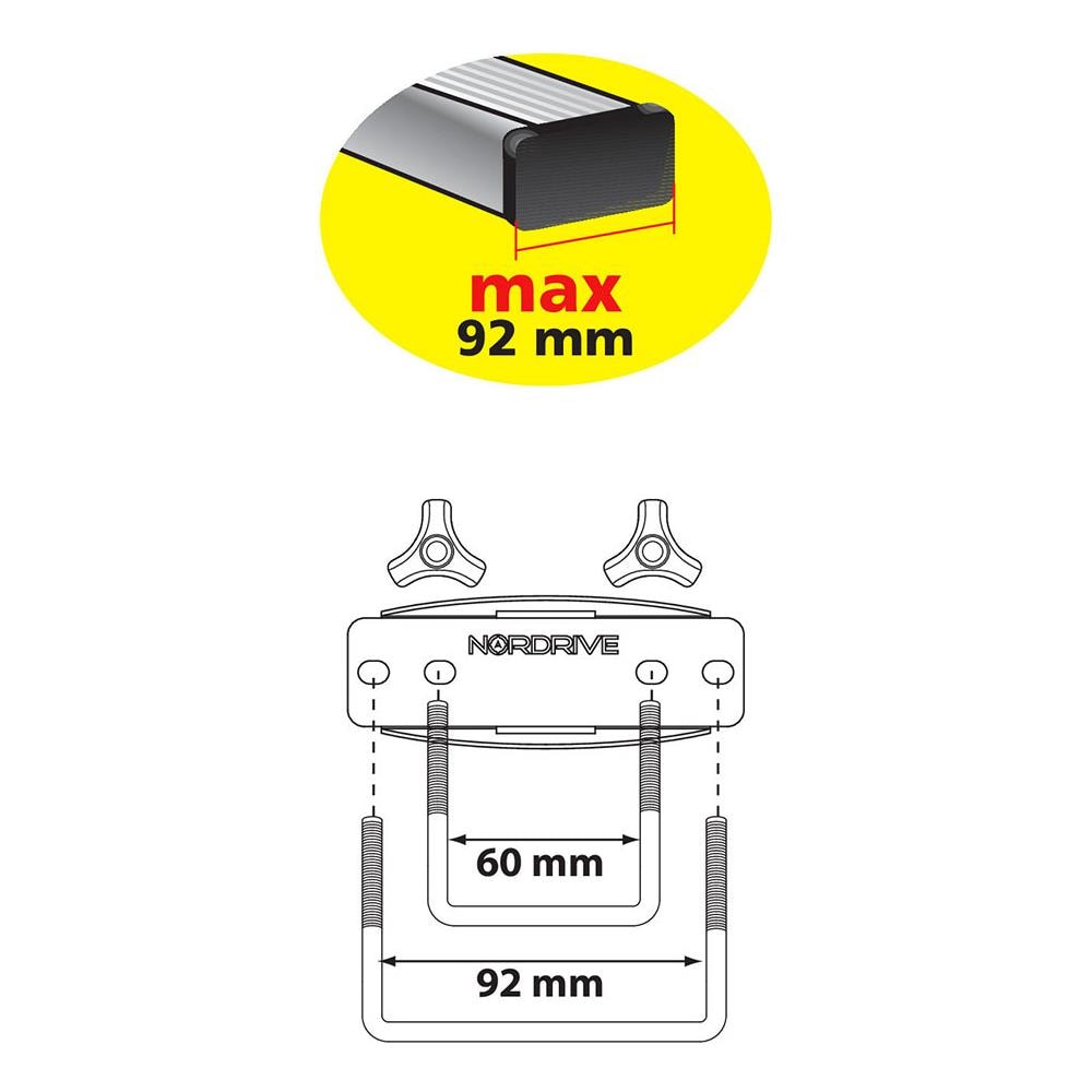 Box Da Tetto Baule Portatutto 430l Nero Lucido Abs - Foto 10