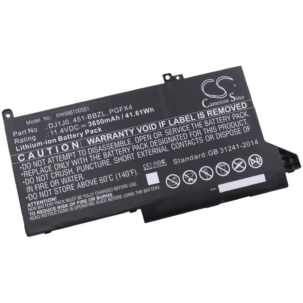 Li-ion Batteria 3650mah (11.4v) Nero Per Laptop Notebook Come Dell 451-bbzl, Dj1j0, Onfoh, Pgfx4 - Foto 1