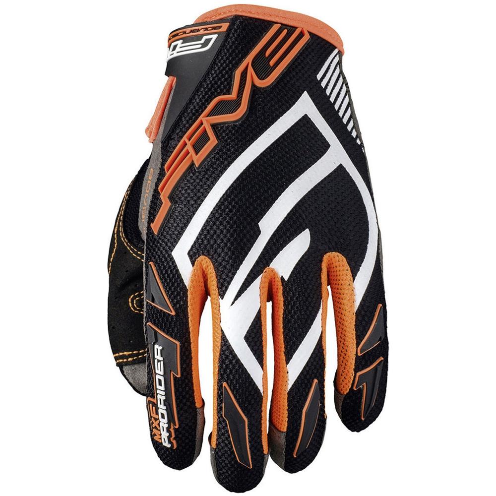 Guanti Mx 2018 Mxf Pro Rider S Nero Fluorescent Arancio (xxxl, Nero) - Foto 1