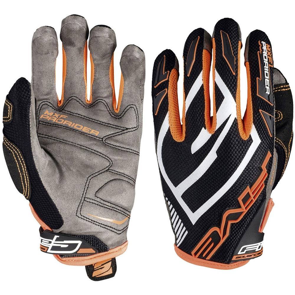 Guanti Mx 2018 Mxf Pro Rider S Nero Fluorescent Arancio (xxxl, Nero) - Foto 2