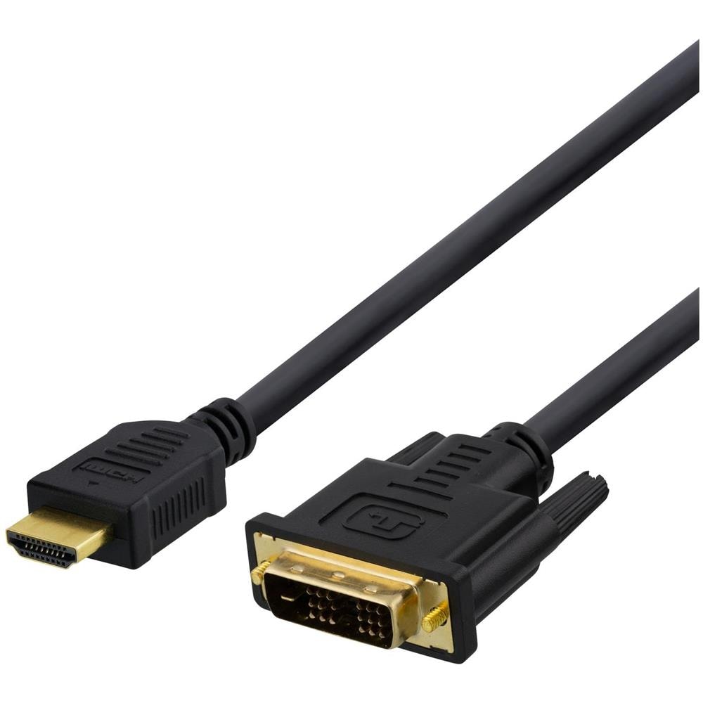Cavo Hdmi-dvi, 7 M, Full Hd, Nero - Foto 1