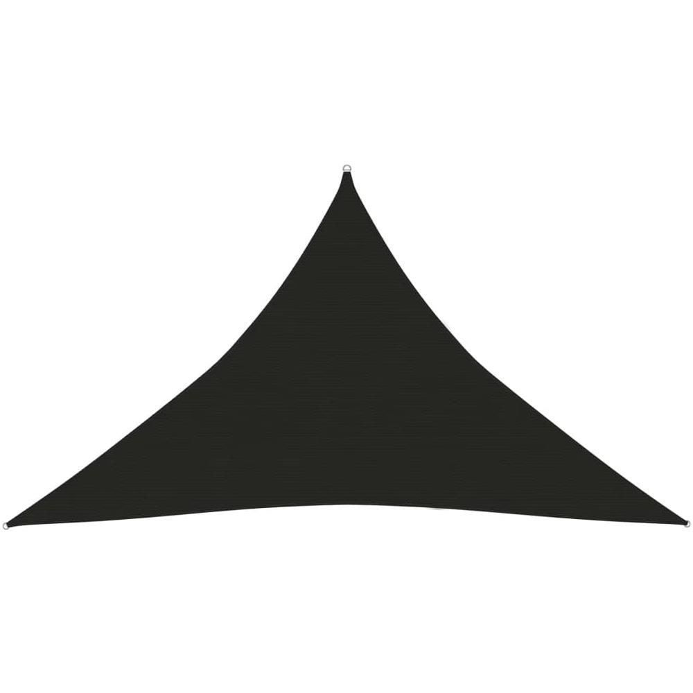 Vela Parasole 160 g / m² Nera 5x5x6 m in HDPE - Foto 1