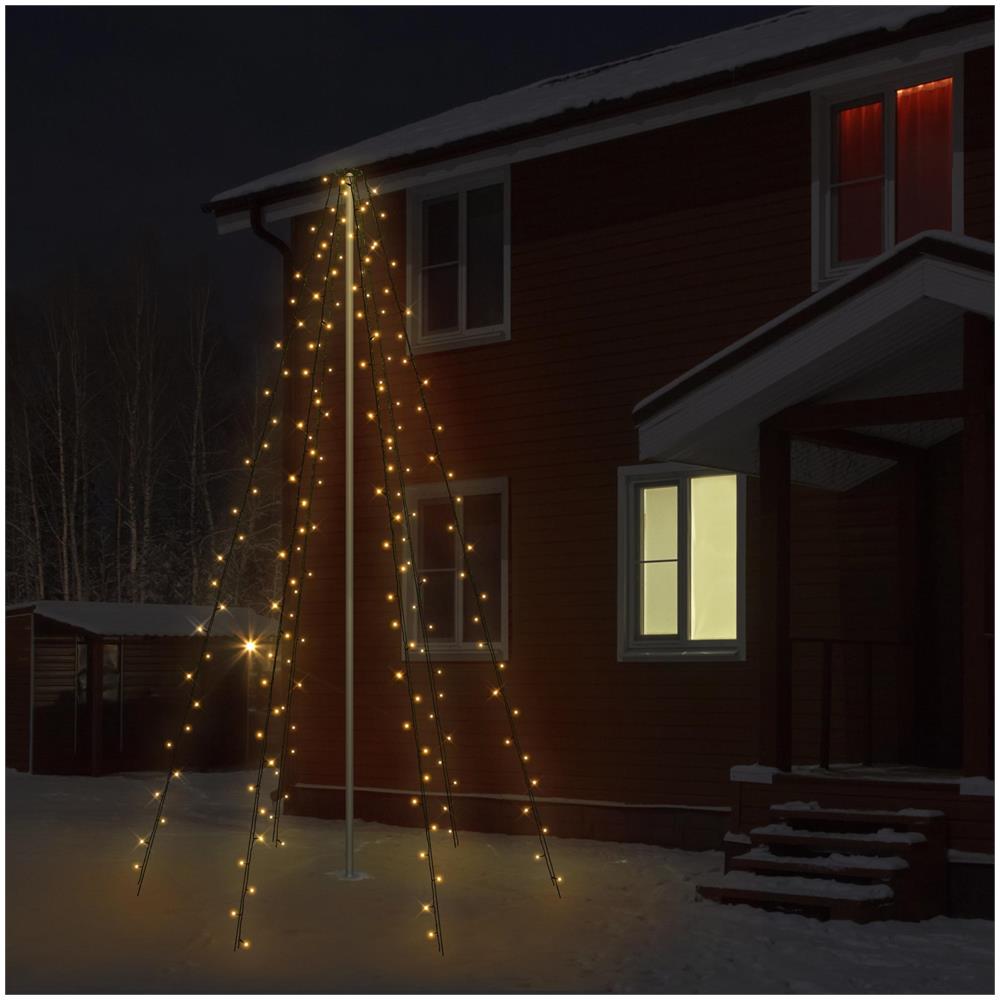 Catena Luminosa Led 2,08m Bianco Caldo Con 192 Led - Foto 2