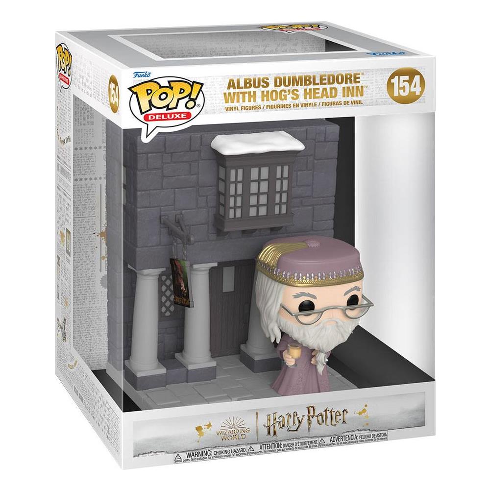 Harry Potter - Chamber Of Secrets Anniversary Pop! Deluxe Vinyl Figure Hogsmeade - Hog's Head W / dumbledore 9 Cm - Foto 1