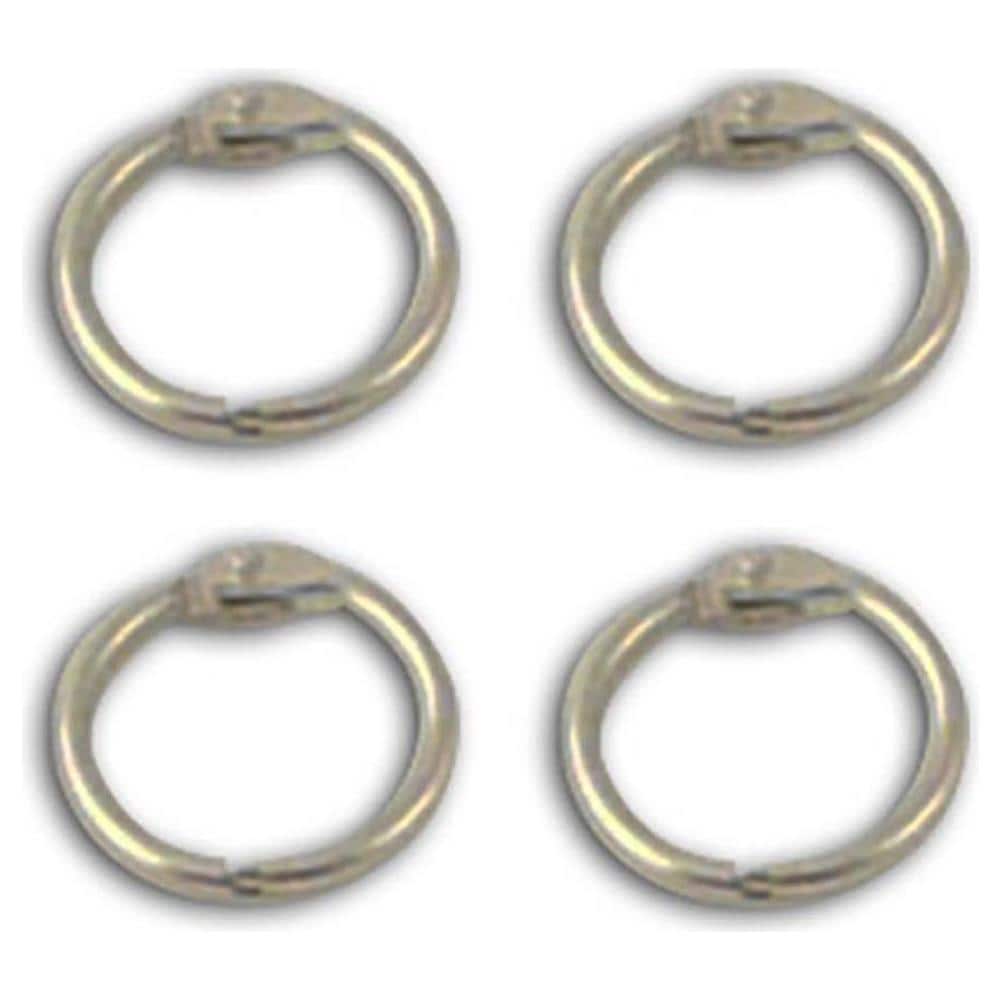 4 Anelli Di Rilegatura Per Scrapbooking - Grandi - Foto 1