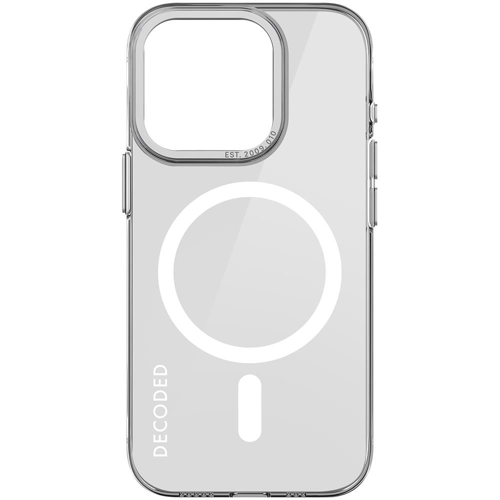 Cover Magsafe Per Iphone 15 Pro Robusta Clear Case Trasparente - Foto 1
