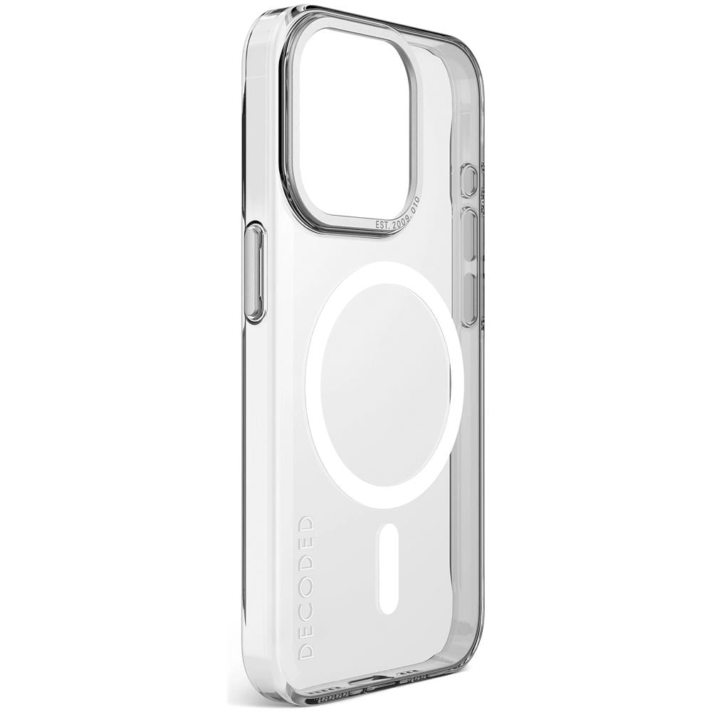 Cover Magsafe Per Iphone 15 Pro Robusta Clear Case Trasparente - Foto 5