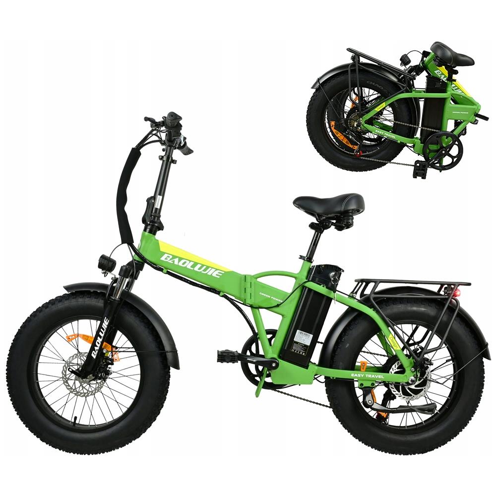 Bicicleta eléctrica DYU C9 250W 48V 15.6Ah Plegable Hidráulica 20