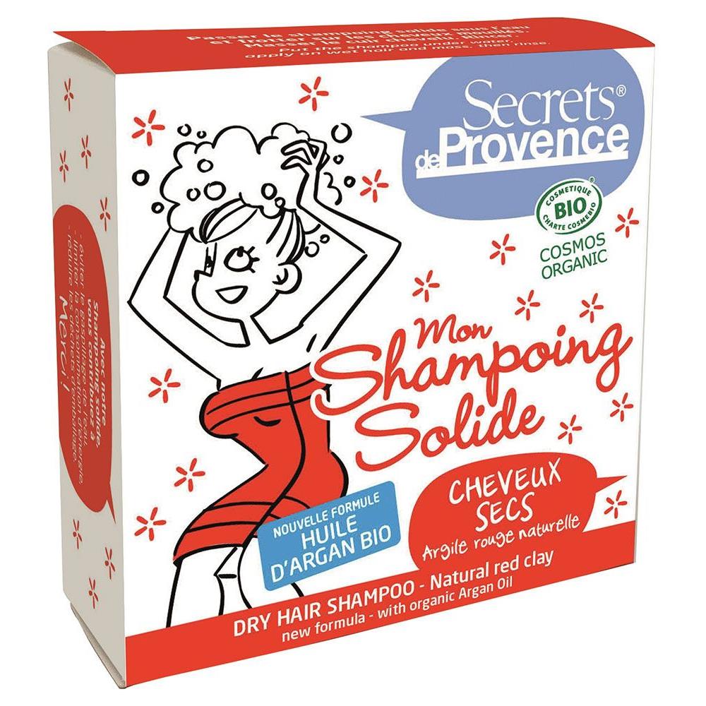Shampoo Solido Capelli Secchi Argilla Rossa Naturale Biologica 85g Secrets De Provence - Foto 1