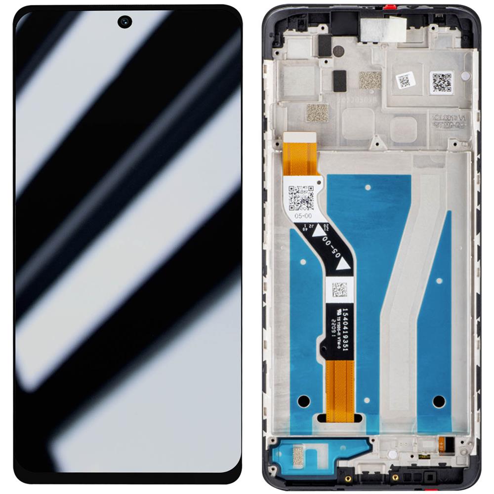 Schermo Originale G60s Lcd + Vetro Touch, Grigio Chiaro - Foto 1