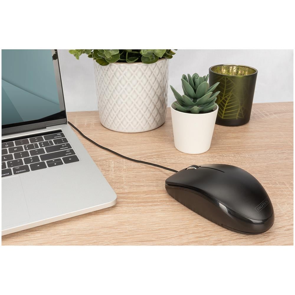 Mouse USB DA-20160 Ottico 3 Tasti 1200 DPI Colore Nero - Foto 7