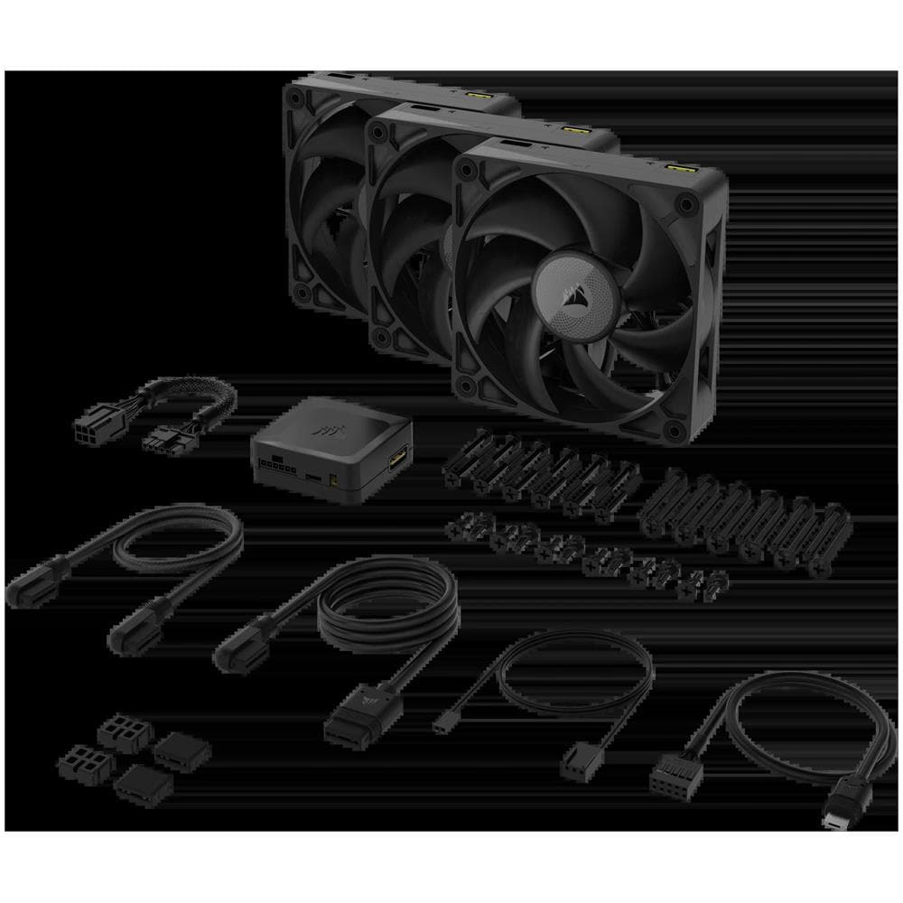 Ventola RX120 MAX RGB 120mm 2000 RPM Nero - Foto 2