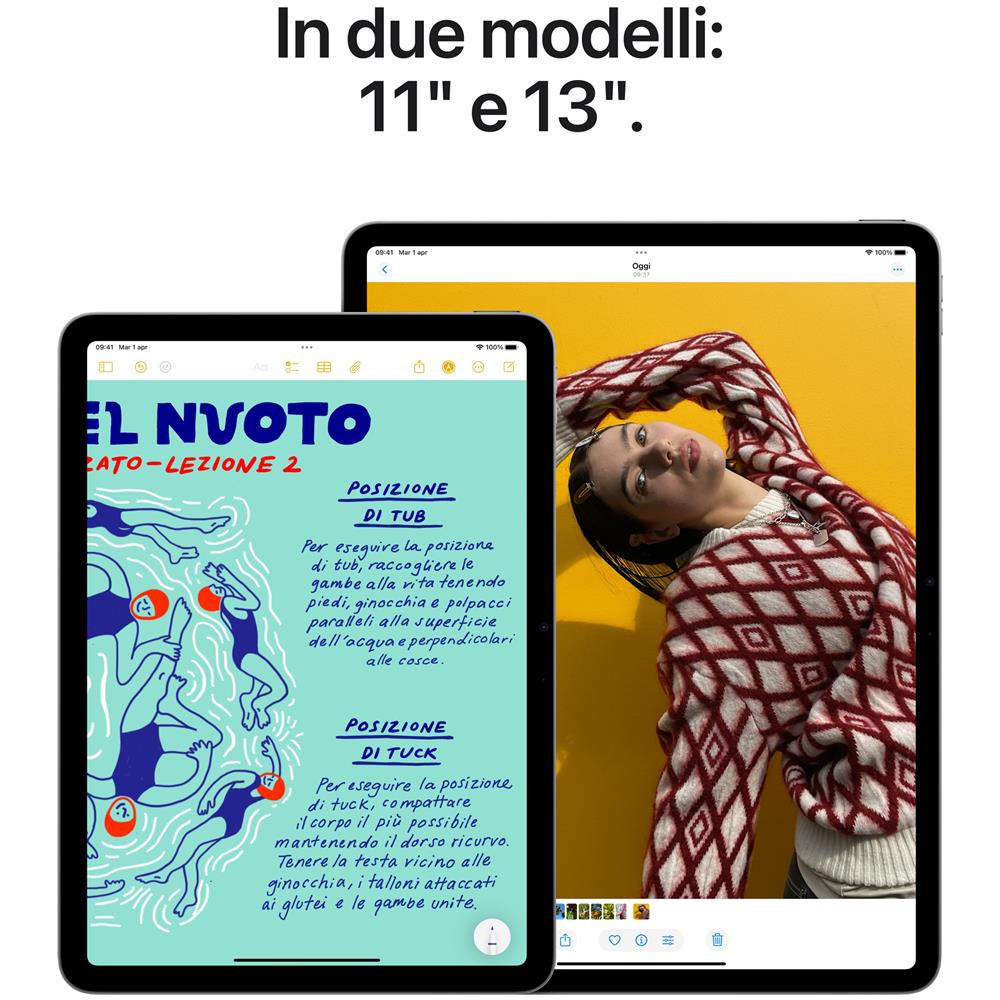 iPad Air 13" M3 (2025) 1TB Wi-Fi + Cellular (5G) Grigio Siderale - Foto 11