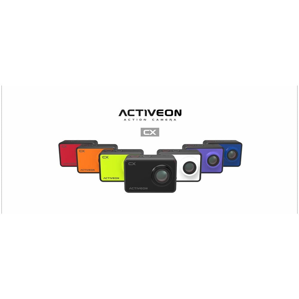 Cover Kit per Action Cam CX colori Blu / Lime / Rosso / Viola / Arancione / Bianco - Foto 2