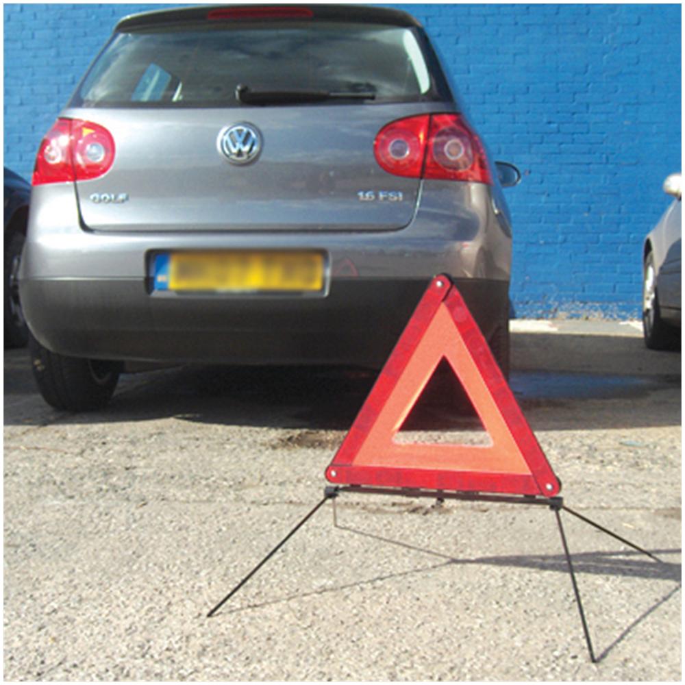 140958 Triangolo Di Sicurezza Stradale Riflettente Conforme Alla Norma Europea Ece27 - Foto 2