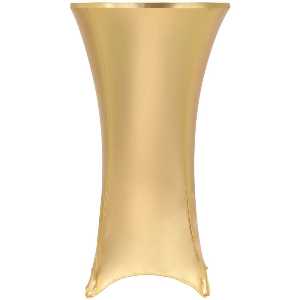 Copertura Elastica Per Tavolo 2 Pz 60 Cm Oro - Foto 1