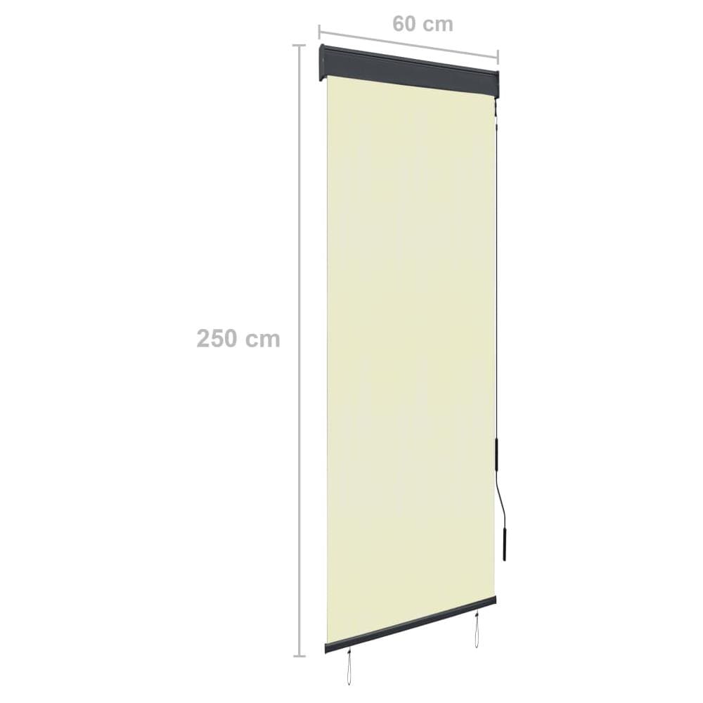 Tenda A Rullo Per Esterni 60x250 Cm Crema - Foto 8