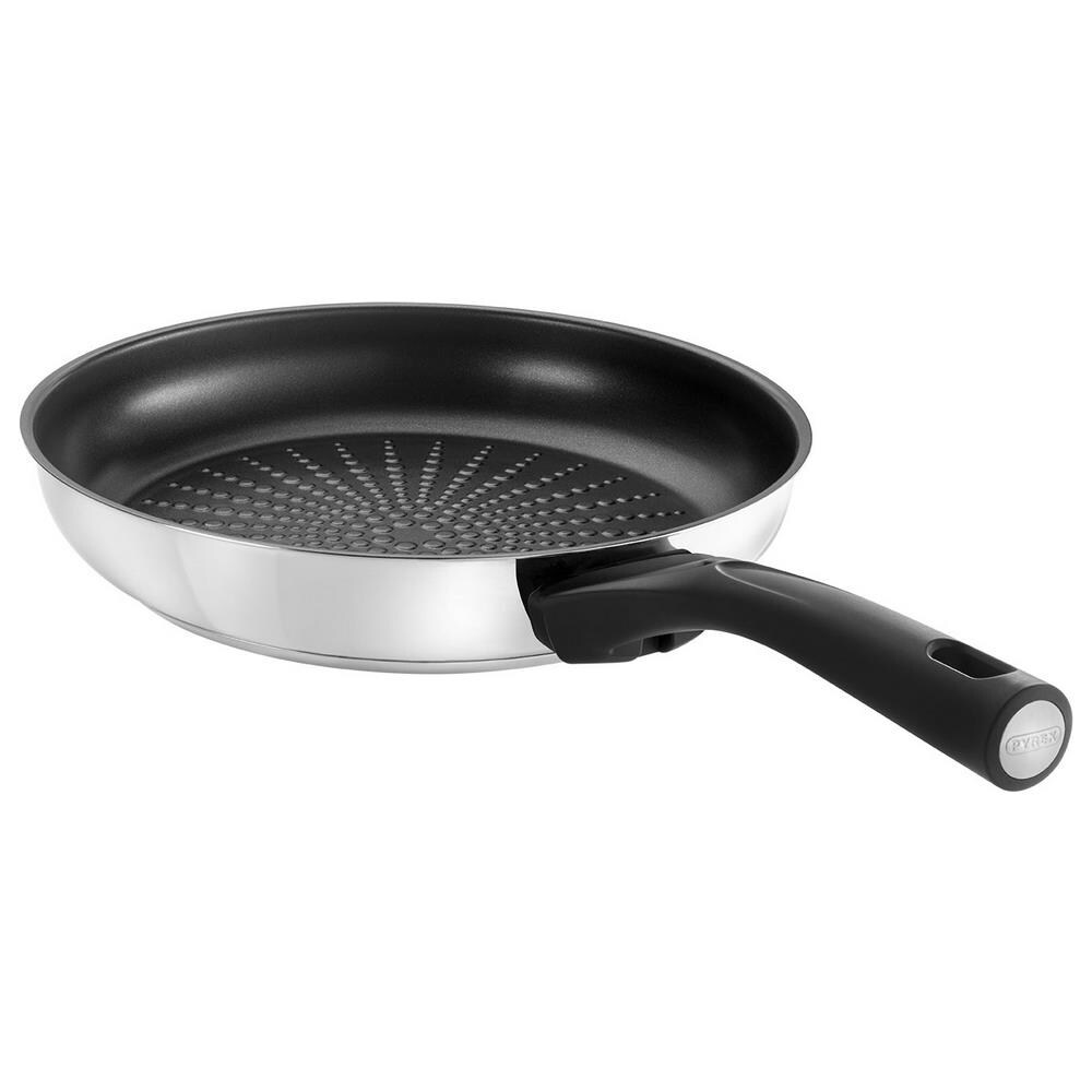 Expert Padella Di 24, Acciaio Inox Altre Aleacion, Neroygrigio, 0. Cm - Foto 5