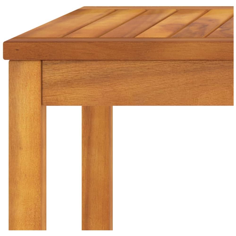 Set Divani da Giardino 4 pz con Cuscini Crema in Legno Acacia - Foto 1