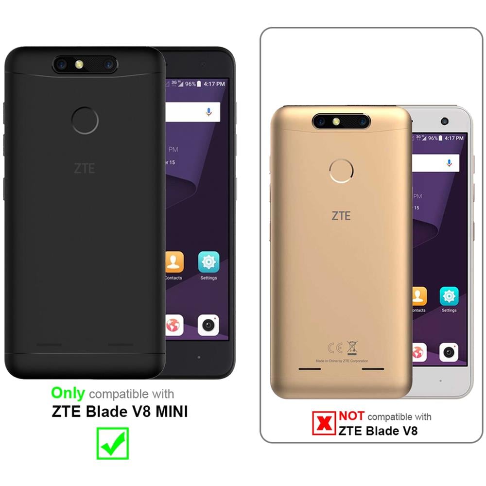Pellicola Di Armatura Compatibile Con Zte Blade V8 Mini In Elevata Trasparenza - Vetro Temperato (tempered) Di Protezione Del Display In Durezza 9h Con 3d Touch - Foto 2
