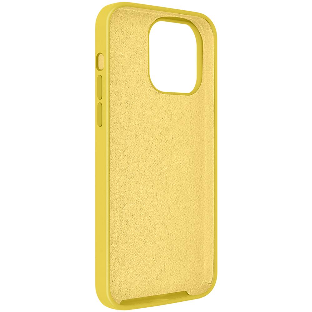 Cover Per Iphone 14 Ibrida Semirigida Sottile Leggera Gialla - Foto 5