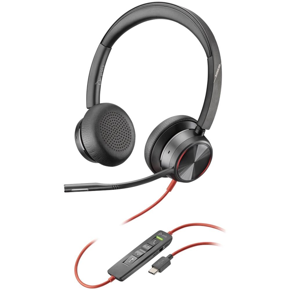 Blackwire 8225 Auricolare Cablato A Padiglione Ufficio USB tipo-C Nero - Foto 2