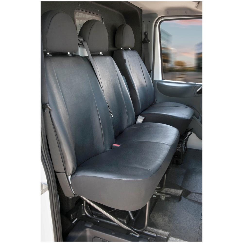 Transporter Coprisedili In Similpelle Per Ford Transit, Sedile Singolo E Doppio - Foto 1