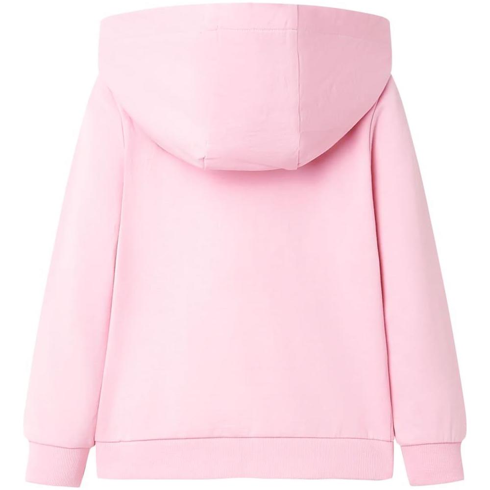 Felpa con Cappuccio e Cerniera da Bambina Rosa Brillante 92 - Foto 2