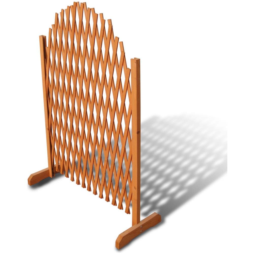 Recinzione Con Traliccio Estensibile Di Legno 180 X 100 Cm - Foto 1