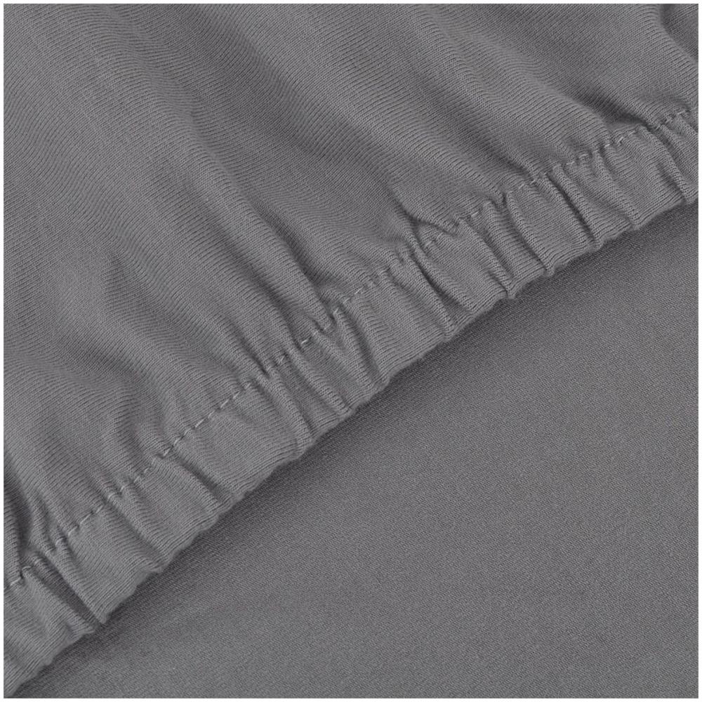 Fodera Elasticizzata Per Divano Tessuto Cotone Grigio - Foto 2