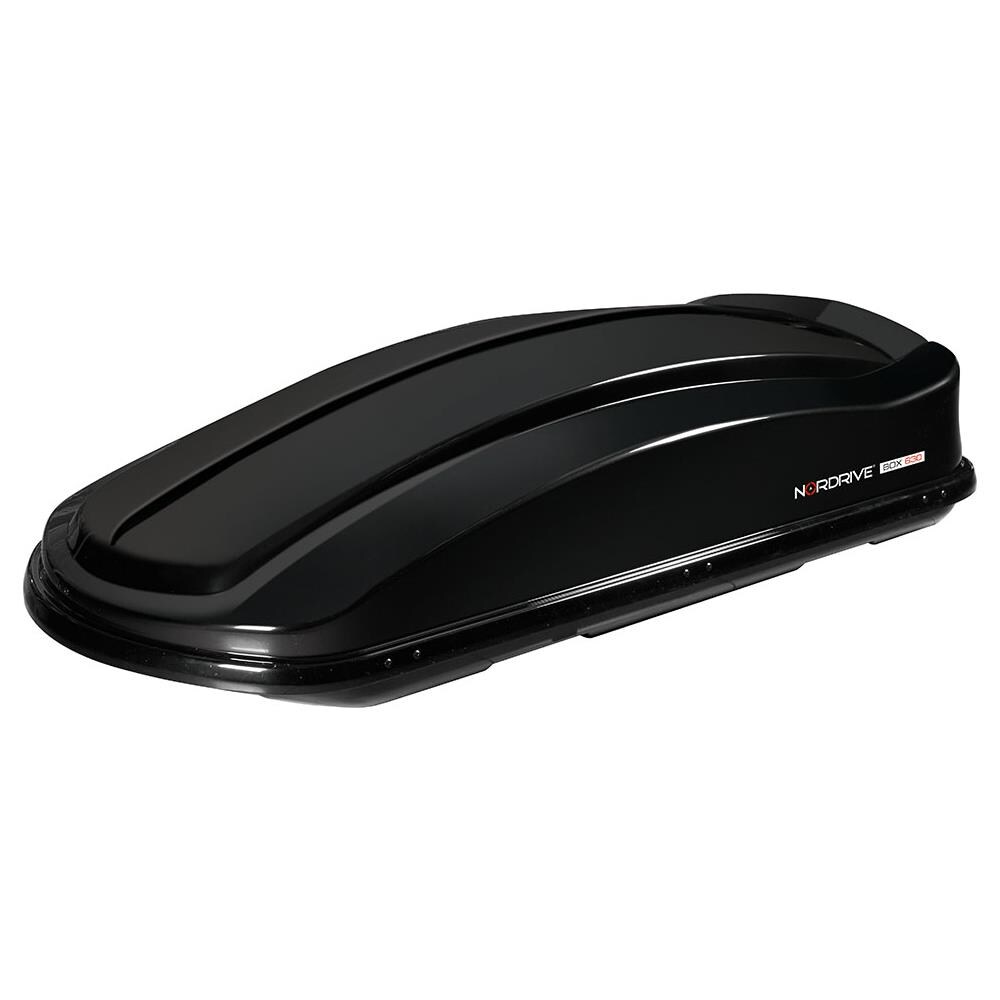 Box Da Tetto Baule Portatutto 630l Nero Lucido Abs - Foto 9