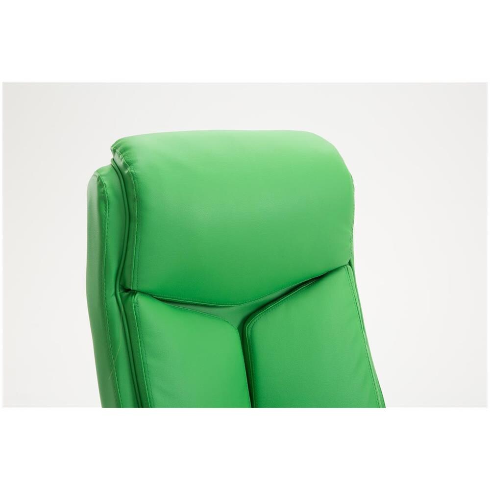 Sedia Ufficio Vaud XL in Similpelle I Poltrona Ergonomica Girevole con Alto Schienale E Braccioli I Poltrona Studio Portata Max 140 kg Verde - Foto 5