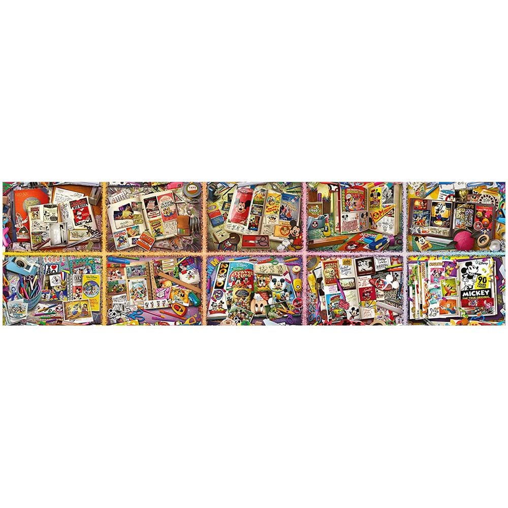 Puzzle Tanti auguri Mickey Mouse 40.320 pz 680 x 192 cm - Foto 2