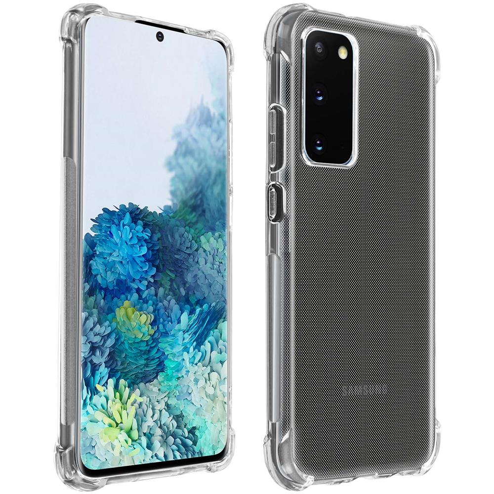 Cover Samsung Galaxy S20 Silicone Bumper Resistente Trasparente - - Foto 1