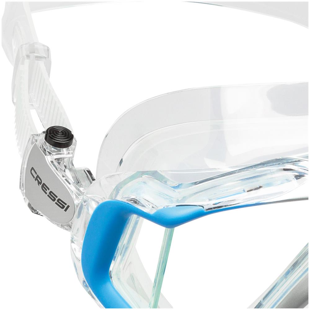 Cressi Liberty Triside Trasparente Trasparente / blu - Foto 3