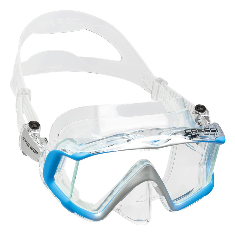 Cressi Liberty Triside Trasparente Trasparente / blu - Foto 1