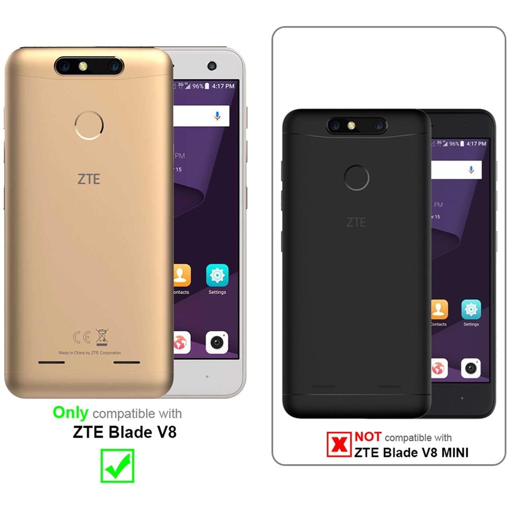 Pellicola Di Armatura Compatibile Con Zte Blade V8 In Elevata Trasparenza - Vetro Temperato (tempered) Di Protezione Del Display In Durezza 9h Con 3d Touch - Foto 2