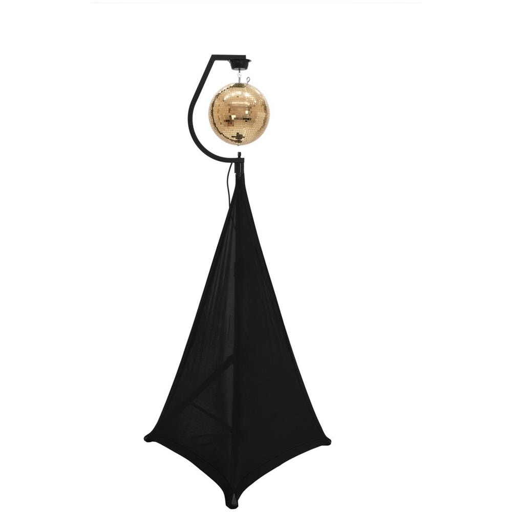 Set Mirror Ball 50cm Gold With Stand And Tripod Cover Black - Foto 2