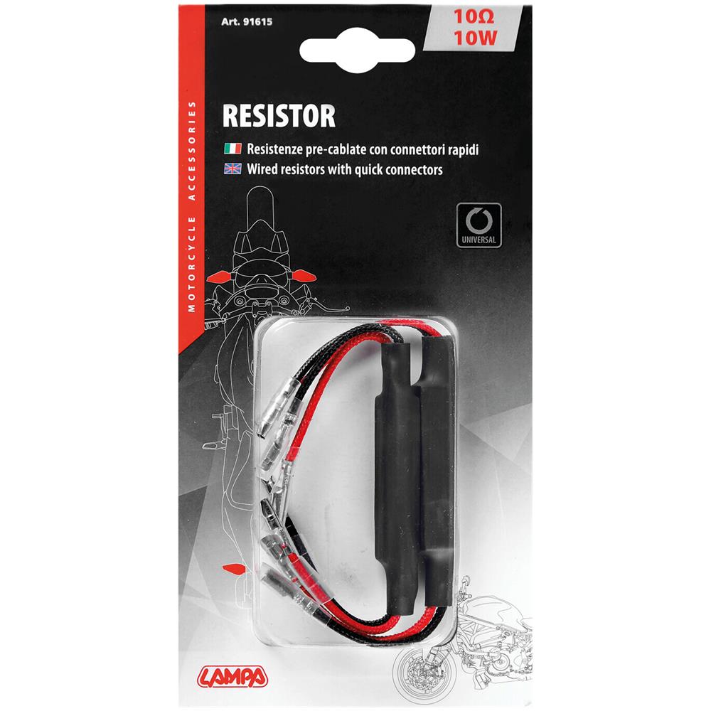 Resistenze Pre-cablate Con Connettori Rapidi, 2 Pz - 12v - 10 Ohm - 10 W - Foto 2