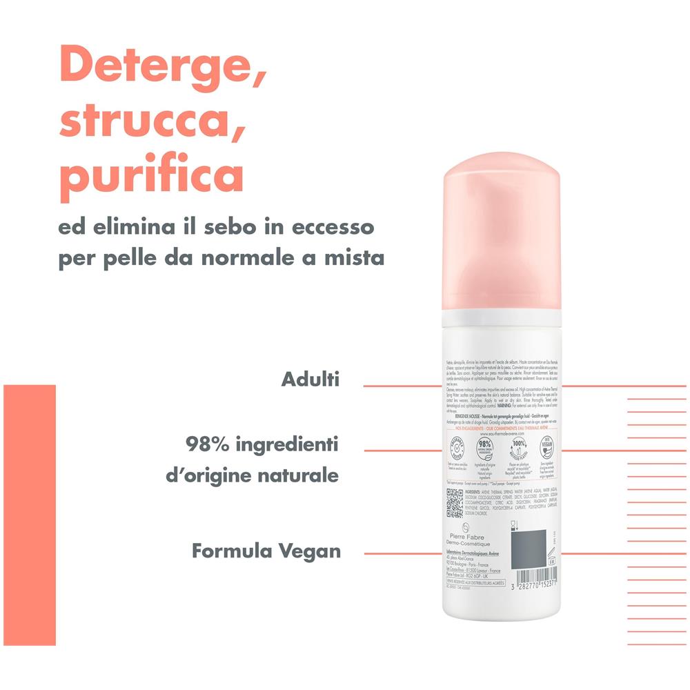 Avene Mousse Detergente Nuova Formula 150 ml - Foto 3