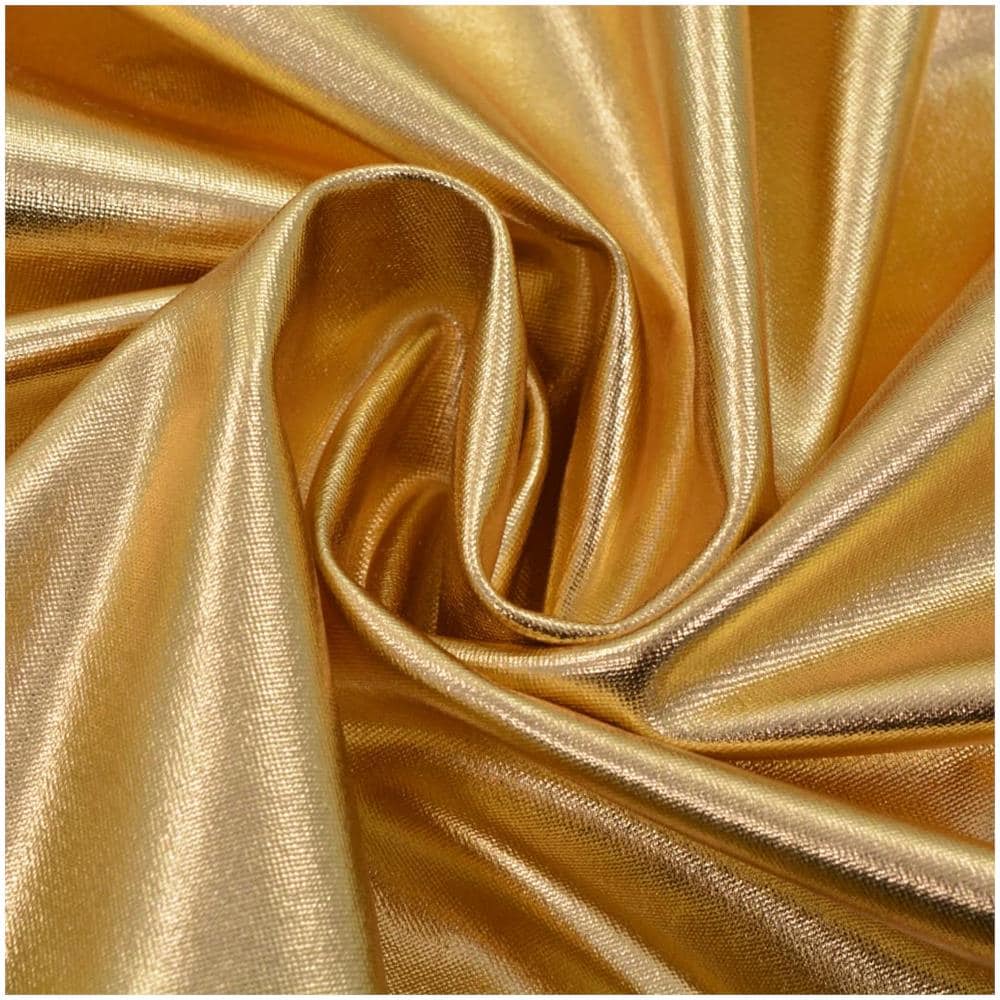 Coprisedia 6 Pz In Elasticizzato Oro - Foto 2