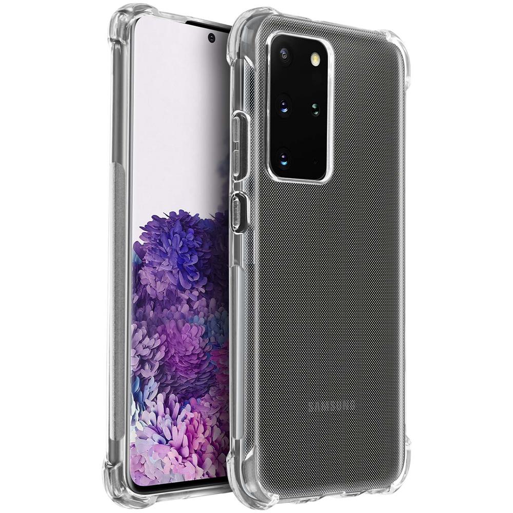 Cover Samsung Galaxy S20 Plus Silicone Bumper Resistente Trasparente - - Foto 2