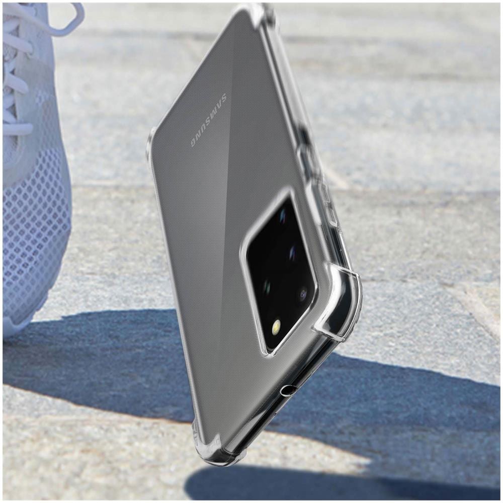 Cover Samsung Galaxy S20 Plus Silicone Bumper Resistente Trasparente - - Foto 9
