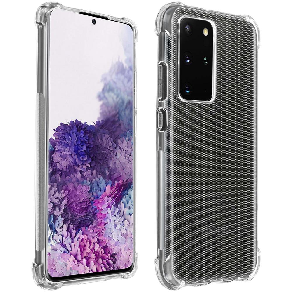 Cover Samsung Galaxy S20 Plus Silicone Bumper Resistente Trasparente - - Foto 1