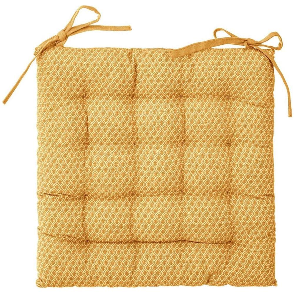 Cuscini Per Sedia Otto - 38 X 38 Cm - Giallo Ocra - Foto 2