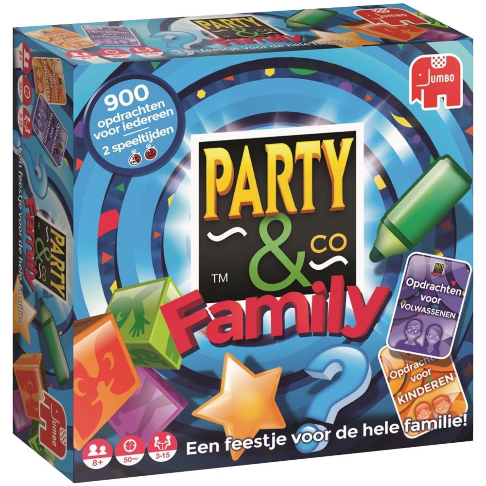 Party & Co. Family Bambini e Adulti Gioco Trivia - Foto 1