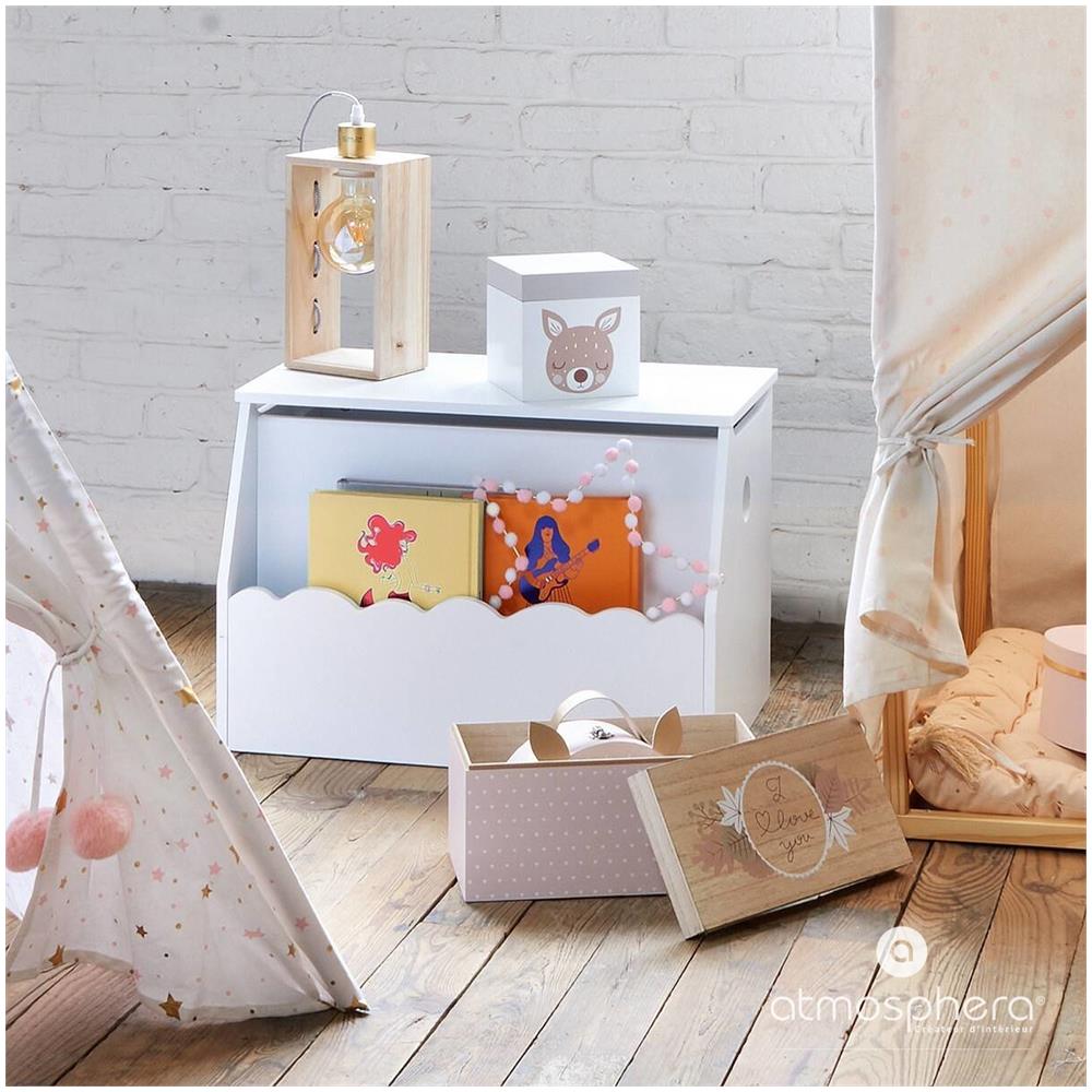 Libreria Per Bambini Con Portabagagli, Bianco - Foto 2